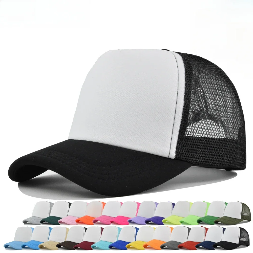 Corduroy Cap 5 Panel - Einfarbige Unisex Günstige 5-Panel Trucker-Mütze für