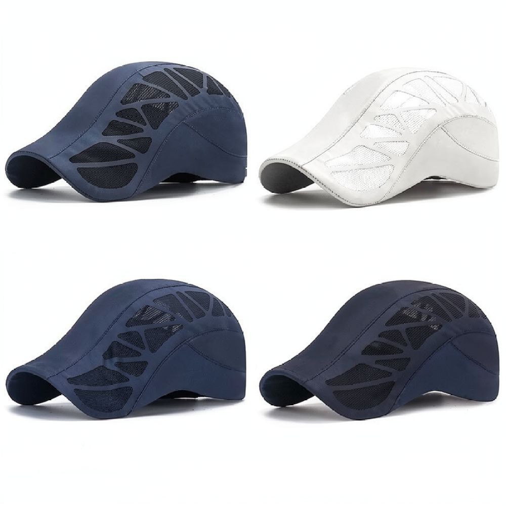 Trucker Cap Mesh - Verstellbare Sommer-Baseballkappe für Herren, atmungsaktives Mesh,