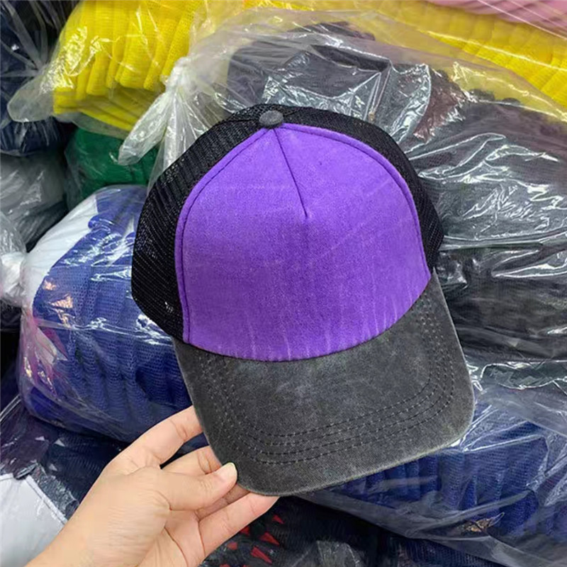 Mesh-Baseballkappen aus gewasc – Trucker Cap Mesh Bewertung und Preis