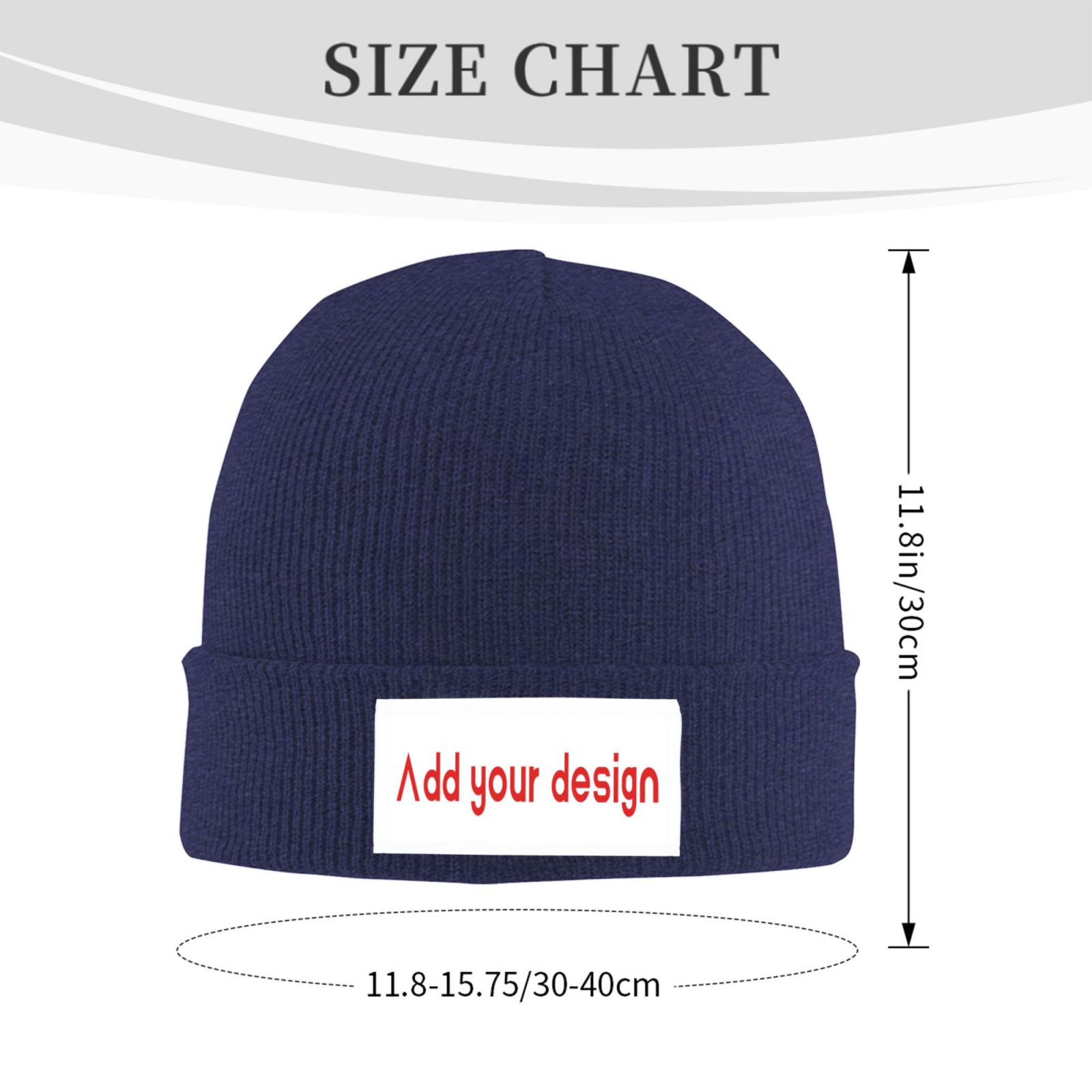Personalisierte Strickmütze, W – Beanie Cuffed Knit Bewertung und Preis