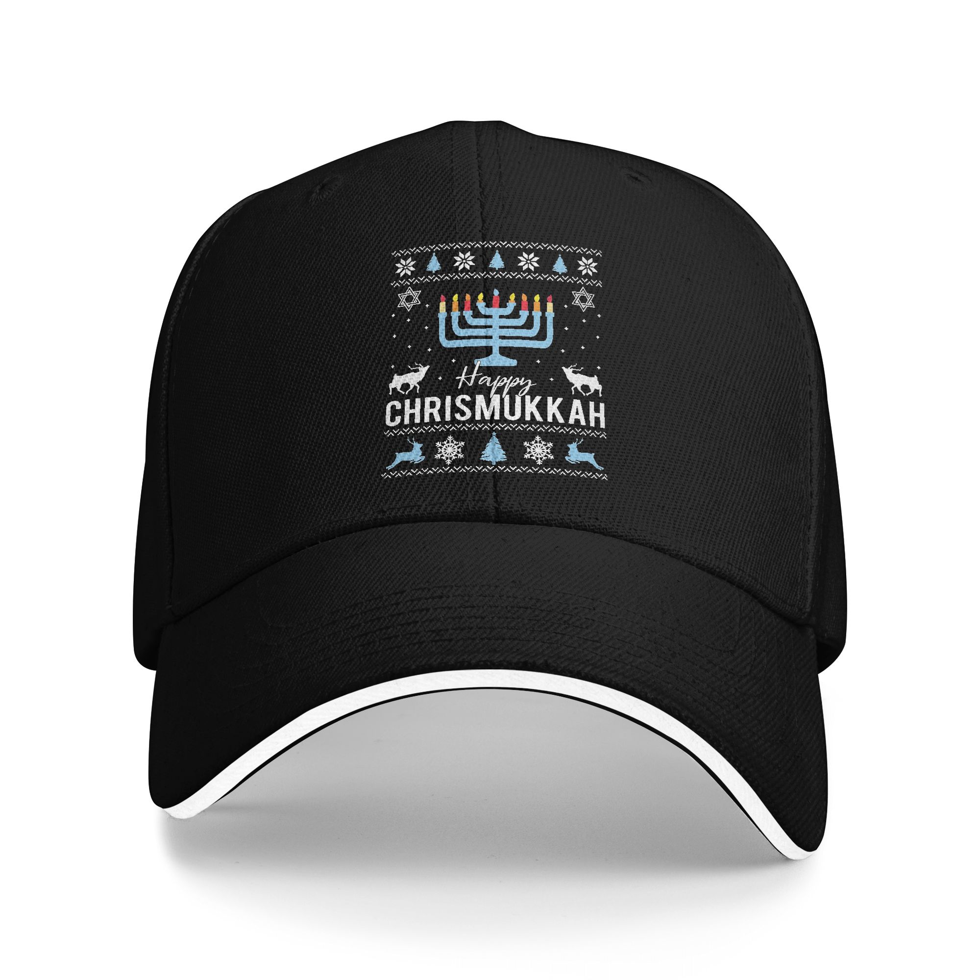 Happy Chrismukkah Hanukkah Bas – Golf Cap Dad Bewertung und Preis