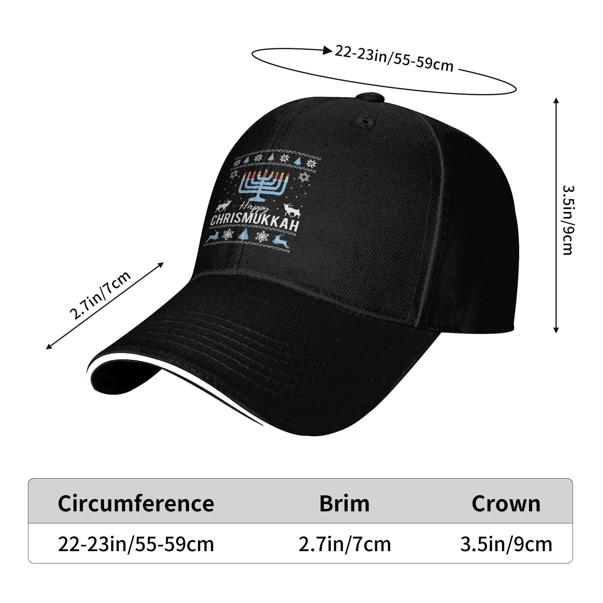 Happy Chrismukkah Hanukkah Bas – Golf Cap Dad Bewertung und Preis