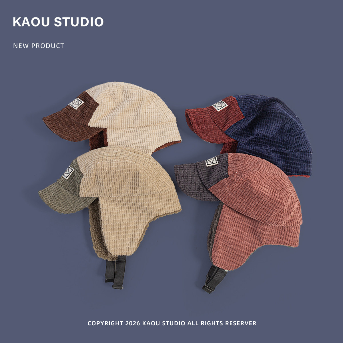 Koreanischer Waffel-Corduroy V – Corduroy Cap 5 Panel Bewertung und Preis