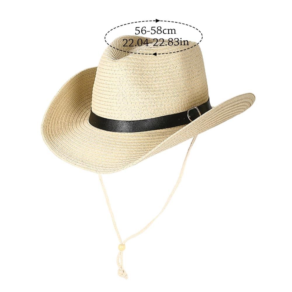 Modischer UV-Schutz-Western-Co – Cowboy Hat Straw Bewertung und Preis